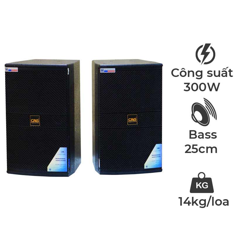 Loa CAVS LS710, Bass 25, 300W