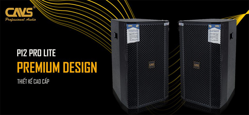 Thiết kế loa CAVS P12 Pro