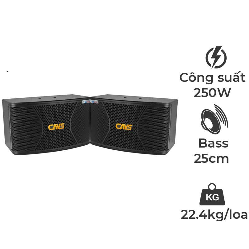 Loa CAVS CX10, Bass 25cm, 250W