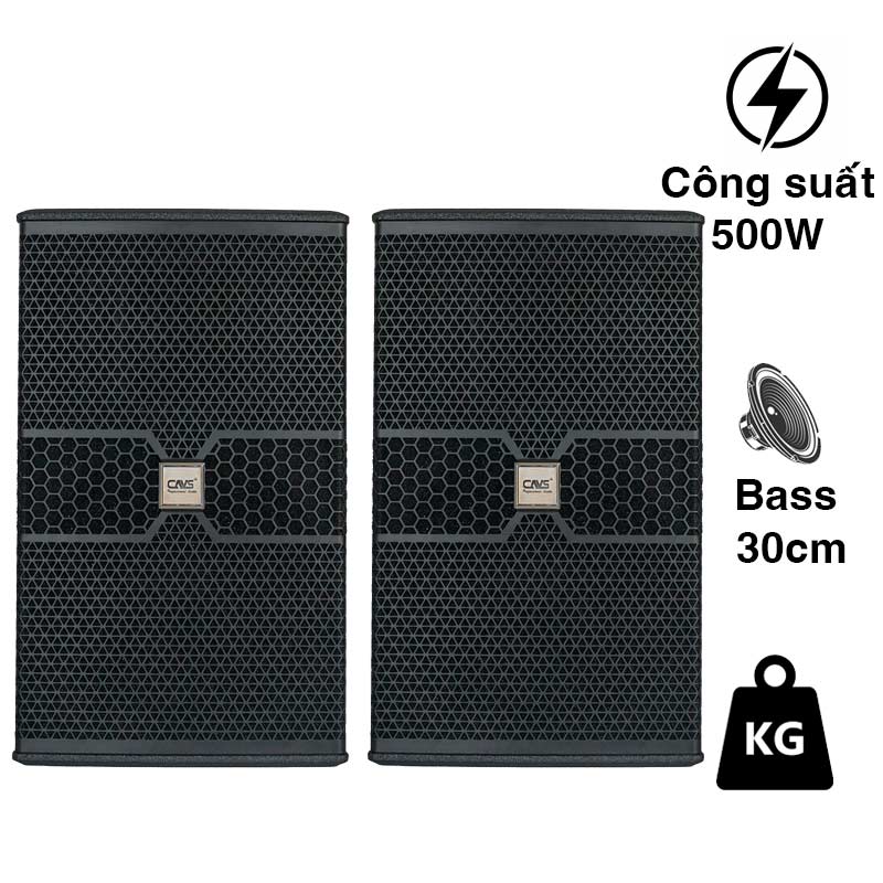 Loa CAVS K12, Bass 30cm, 500W