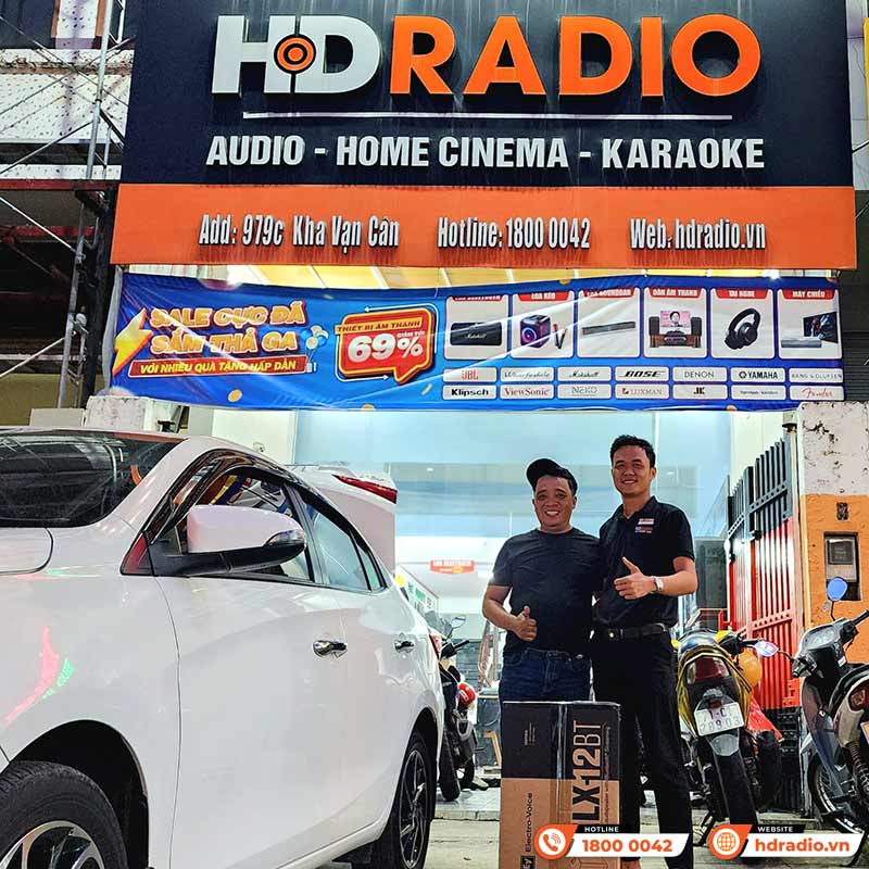 Loa Electro voice ZLX12BT, Bass 30cm, công suất 250W, Bluetooth, AUX, XLR, Mixer 2 kênh-1