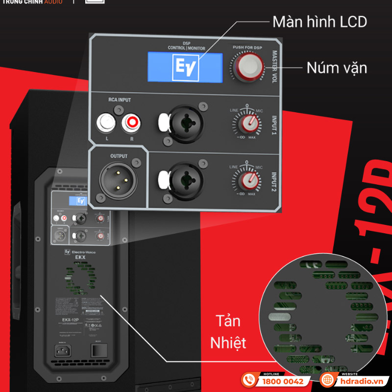 Loa Electro voice EKX12P 