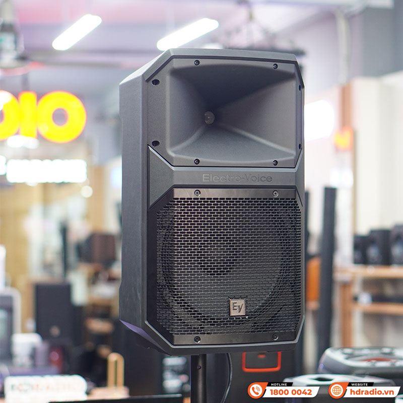 Loa Electro voice Eviva 12P, Bass 30cm, Công suất 1000W, Max SPL 125db, Bluetooth, XLR/TRS-2