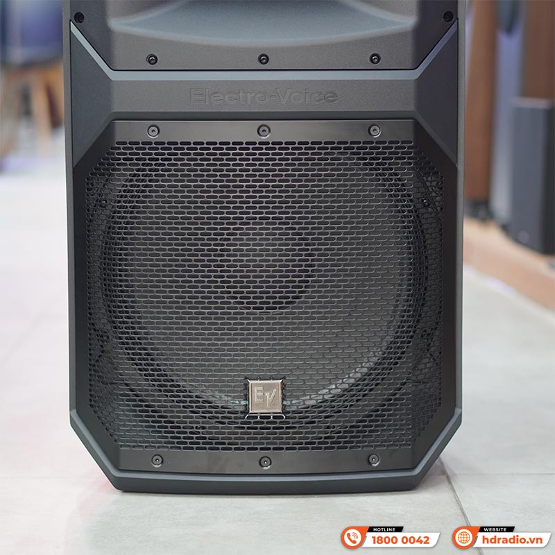 Loa Electro voice Eviva 15P, Bass 38cm, Công suất 1000W, Max SPL 126db, Bluetooth, XLR/TRS-3