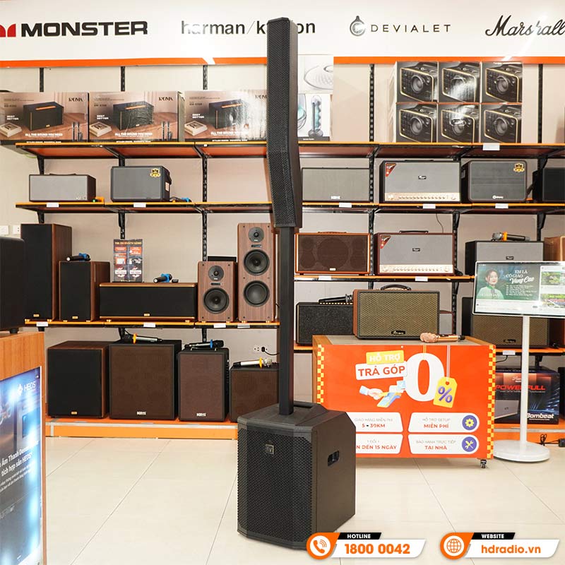 Loa Electro voice Evolve 50, công suất 1000W, AUX, Bluetooth (Loa Column Array)-6