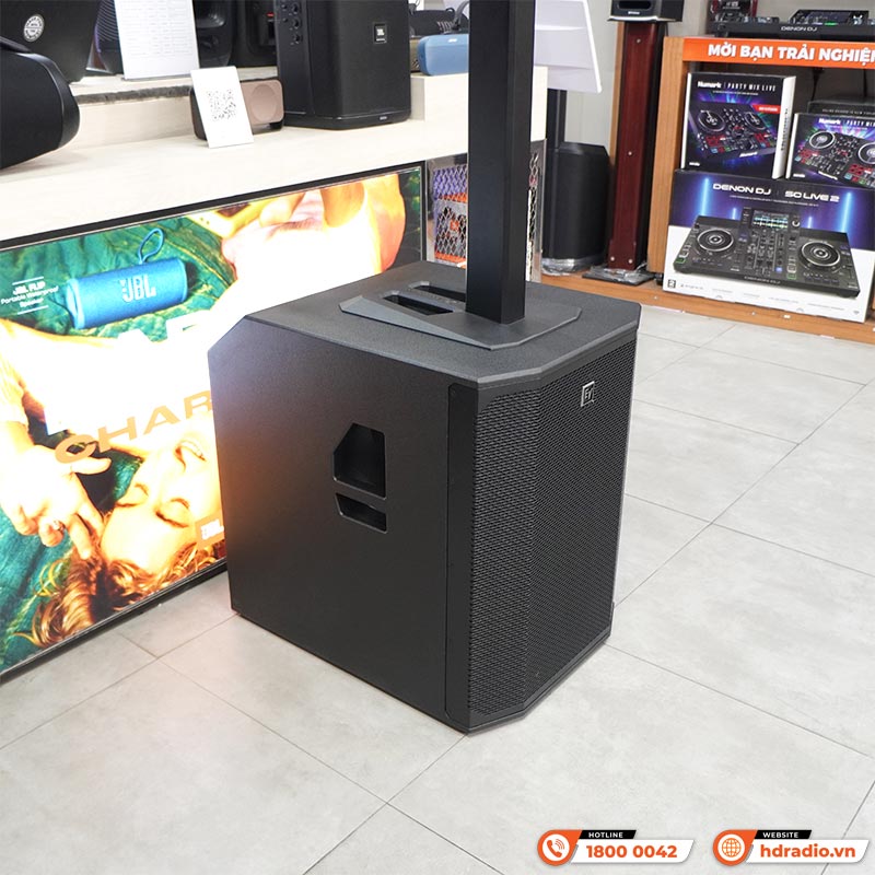 Loa Electro voice Evolve 90, Công suất 2000W (28 Hz - 20 kHz) SPL 134 dB, XLR, RCA, Bluetooth, APP Electro-Voice QuickSmart Mobile-6