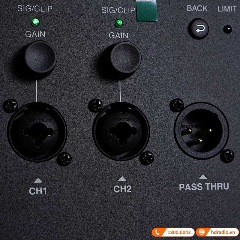 Loa JBL Eon 710 Chính Hãng, Bass 25 cm, Công Suất (1300W Peak, 650W RMS), Mixer 3 kênh, LCD, Bluetooth, XLR-11