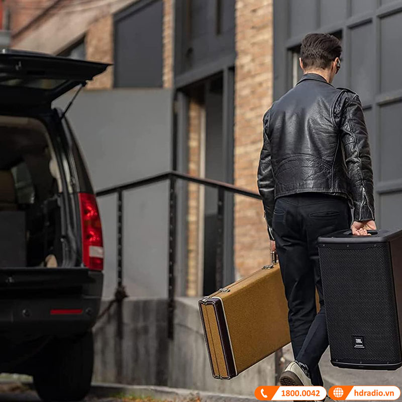 Loa JBL Eon 710 Chính Hãng, Bass 25 cm, Công Suất (1300W Peak, 650W RMS), Mixer 3 kênh, LCD, Bluetooth, XLR-17