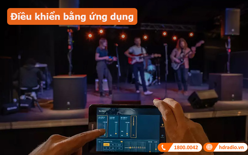 Loa Sub JBL Eon 718S điều khiển bằng ứng dụng 