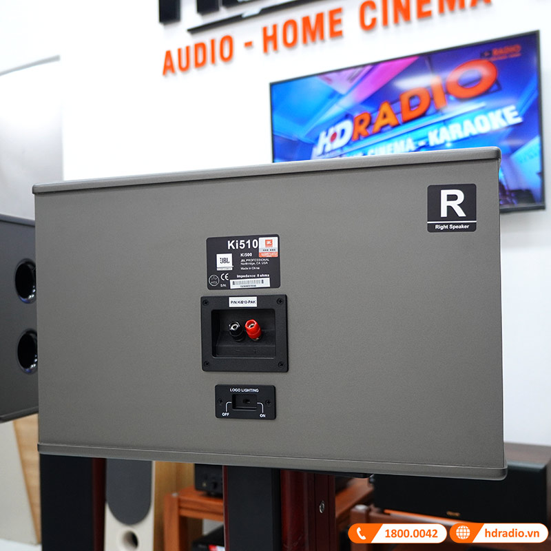 Loa JBL Ki510 Chính Hãng, Bass 25cm, Công Suất 350W RMS, 12.4Kg/1loa-10