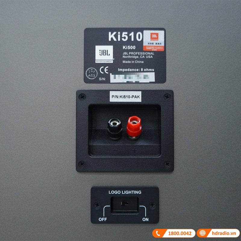Loa JBL Ki510 Chính Hãng, Bass 25cm, Công Suất 350W RMS, 12.4Kg/1loa-11