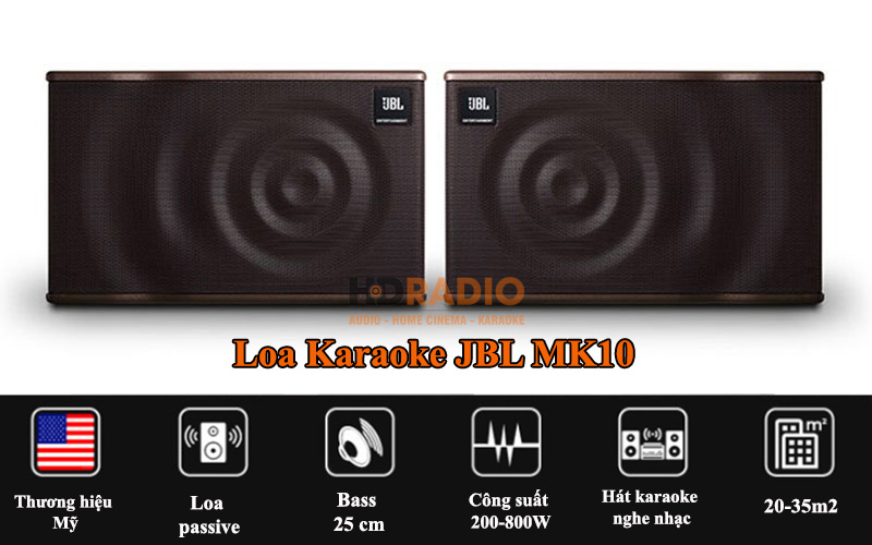 loa karaoke Jbl mk10 trong dan karaoke jbl hk51