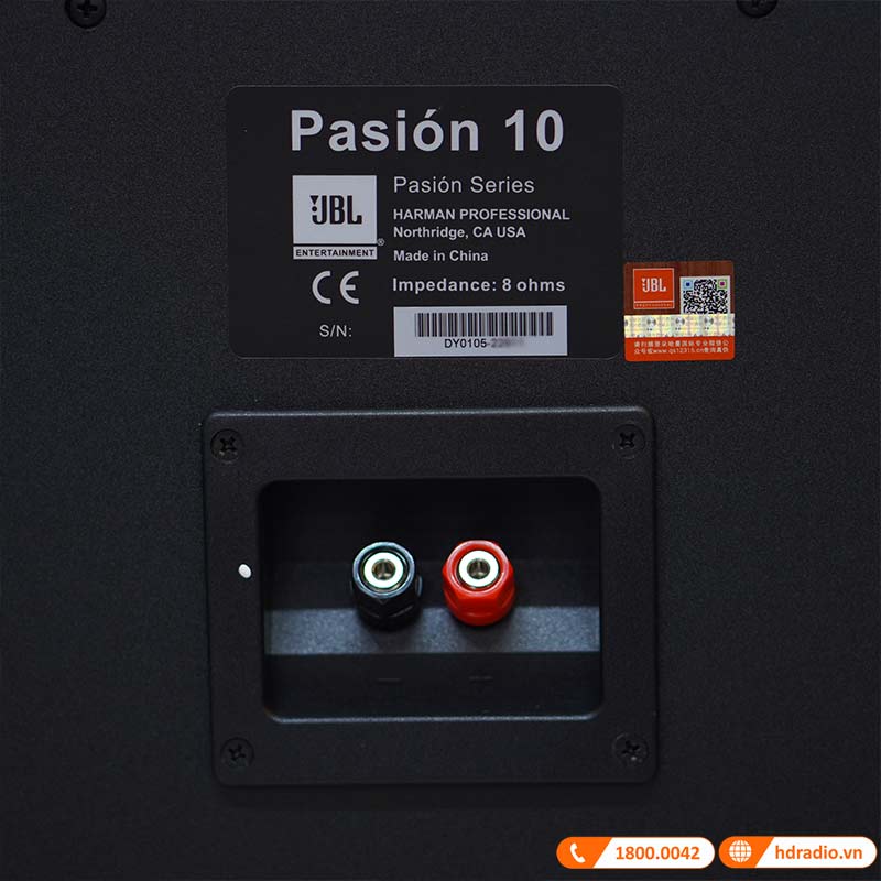 Loa JBL Pasion 10, Bass 25cm, 200W-8