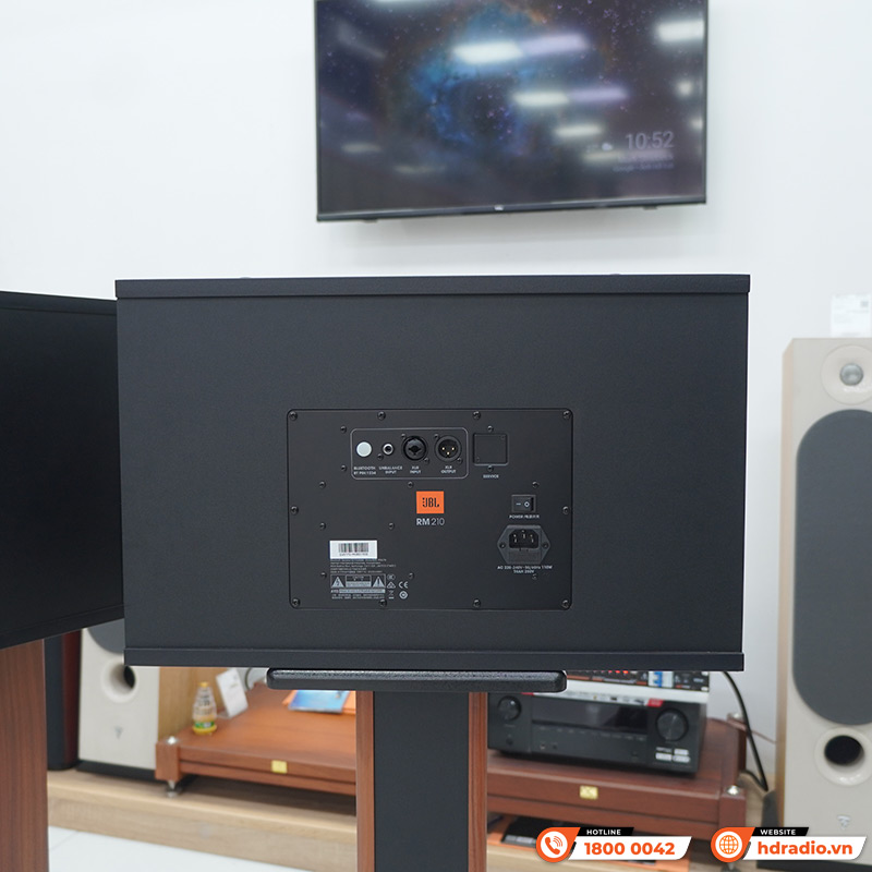 Loa Karaoke JBL RM210, Bass 25cm, Công Suất 300W, Bluetooth (Liền công suất)-17
