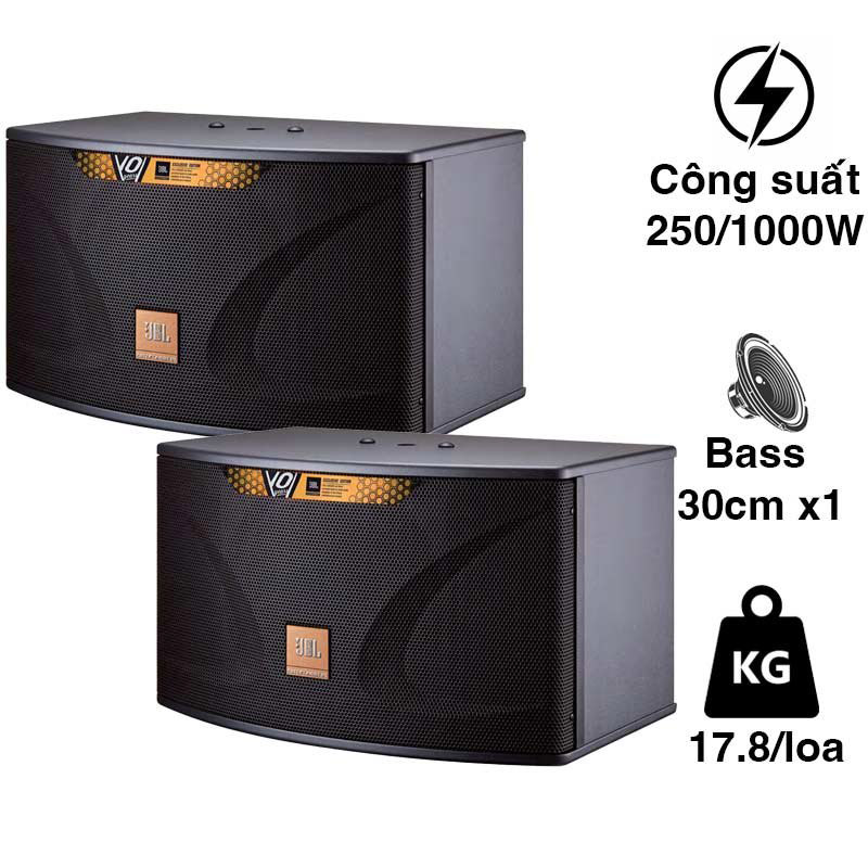 Loa JBL Ki112 Gold Edition, Bass 30cm, 250W, 60 Hz - 16 KHz