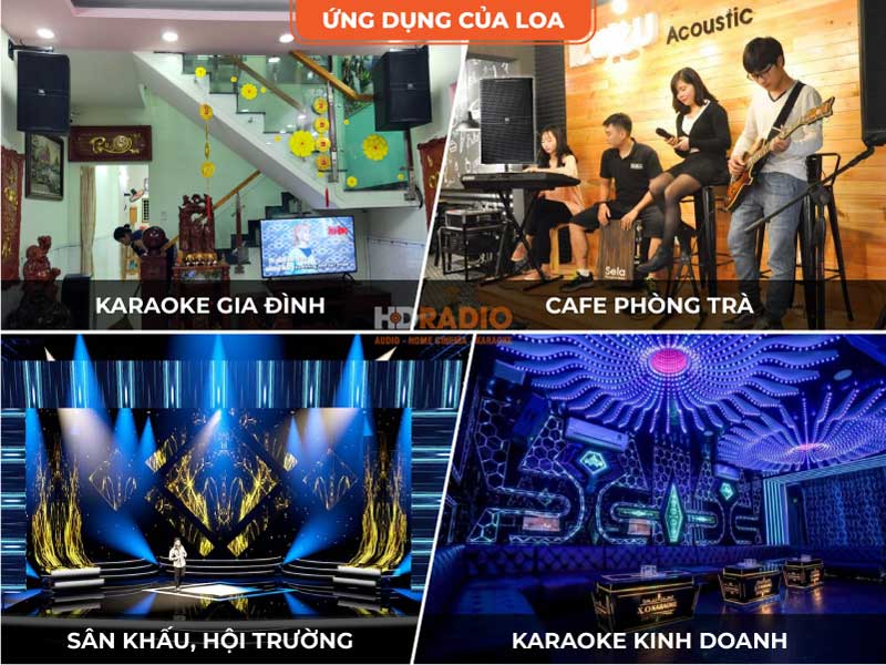 Lắp đặt nhiều trong karaoke gia đình, bar, phòng hát kinh doanh chuyên nghiệp.