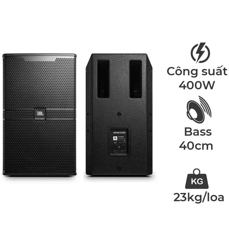 Loa JBL KP4015G2, Bass 40cm, 400W, Từ Neo