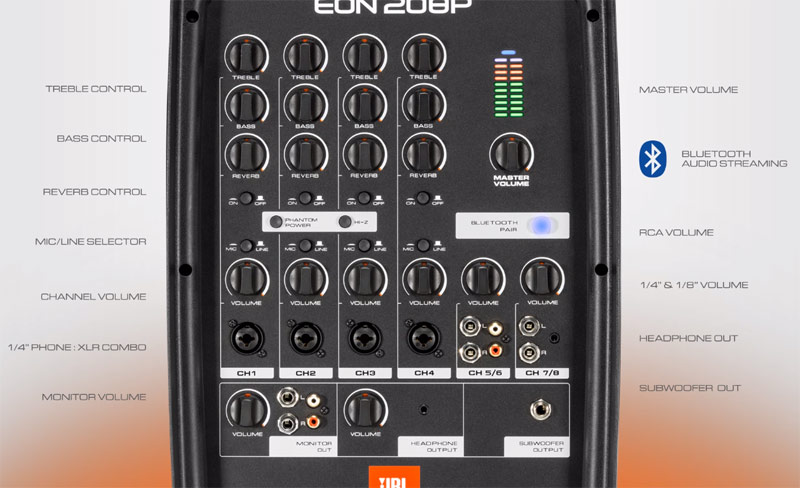 Loa JBL EON 208P HDRadio 8