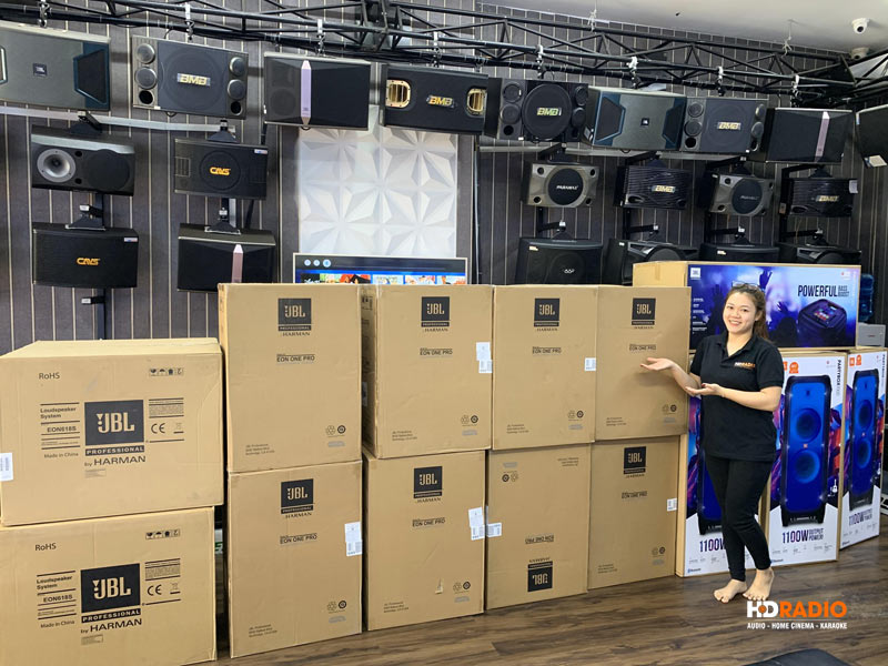 Một vài hình ảnh loa JBL Eon One Pro tại HDRadio 1