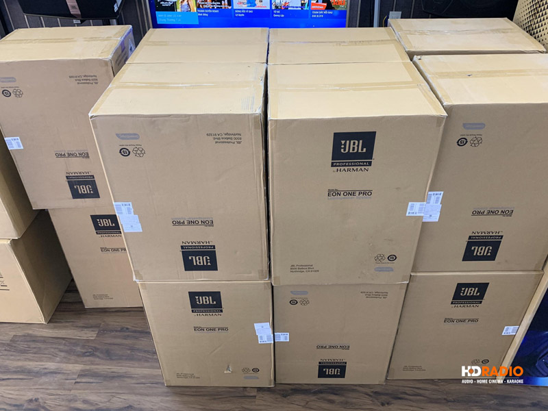 Một vài hình ảnh loa JBL Eon One Pro tại HDRadio 3
