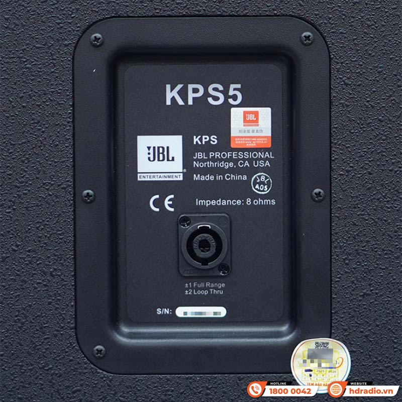 Loa JBL KPS5 Chính Hãng, Bass 40cm, Công suất 350W (Loa Full 2 đường tiếng)-10