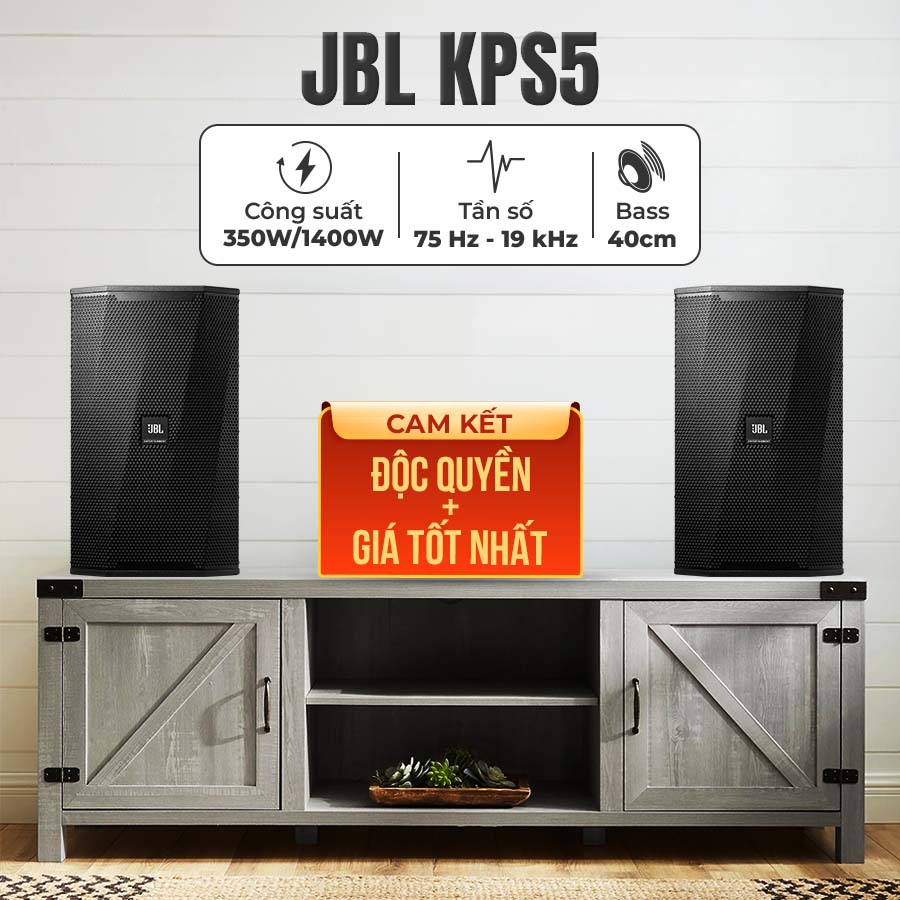 Loa JBL KPS5 Chính Hãng, Bass 40cm, Công suất 350W (Loa Full 2 đường tiếng)-12