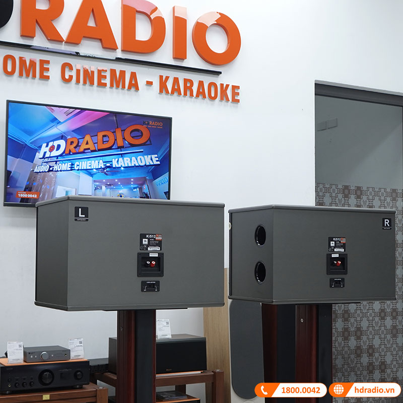 Loa JBL Ki512 Chính Hãng, Bass 30cm, Công Suất 400W RMS, 17.6Kg/1loa-8