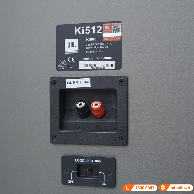 Loa JBL Ki512 Chính Hãng, Bass 30cm, Công Suất 400W RMS, 17.6Kg/1loa-10