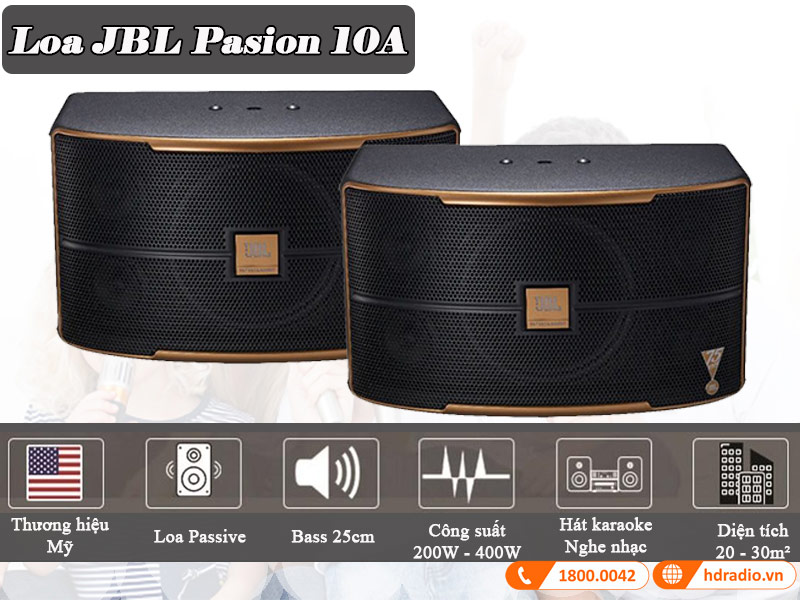 loa jbl pasion 10a