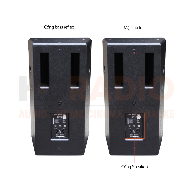 Chú thích Loa Kiwi KP12