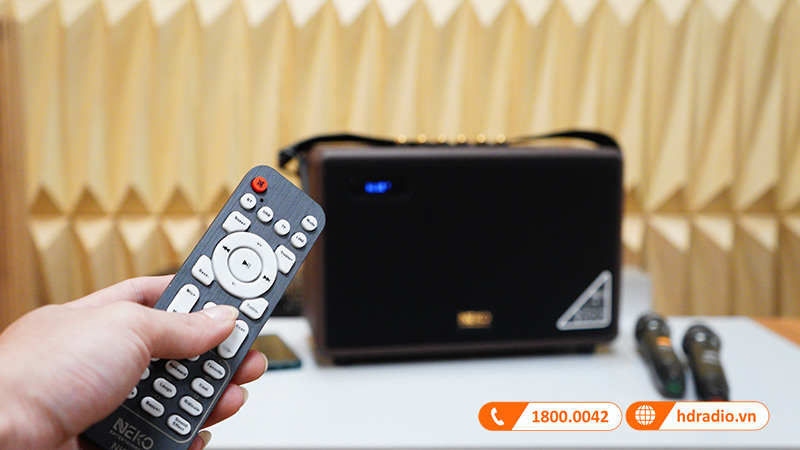 dien khien hong ngoai loa di dong neko nk02