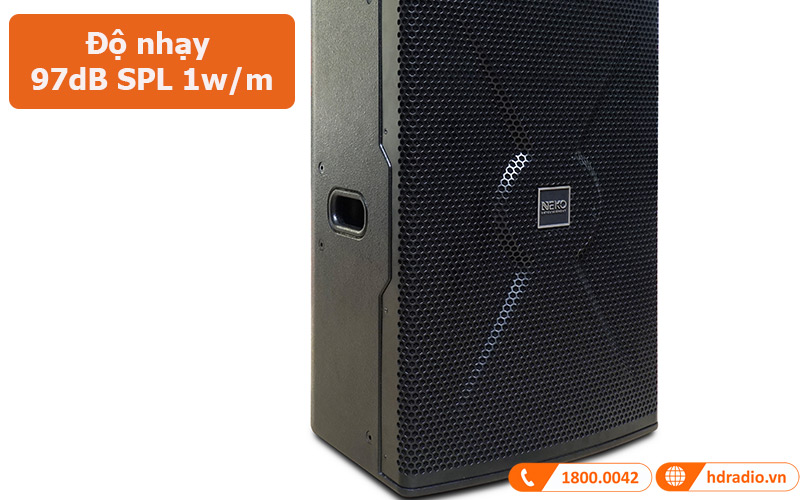 Loa NEKO PV12 độ nhạy 97dB