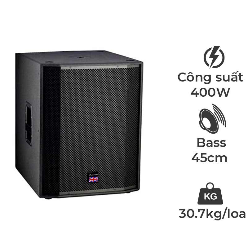 Loa Sub Studiomaster Venture 18S