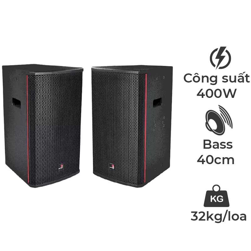 Loa Tecnare E15, Bass 40cm, 400W