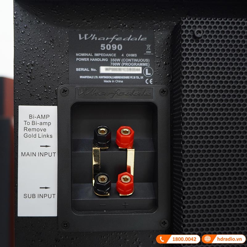 Loa Wharfedale 5090 (Hàng Demo) Bass 20cm, Công Suất 350W (PGI Nhập Khẩu)-6