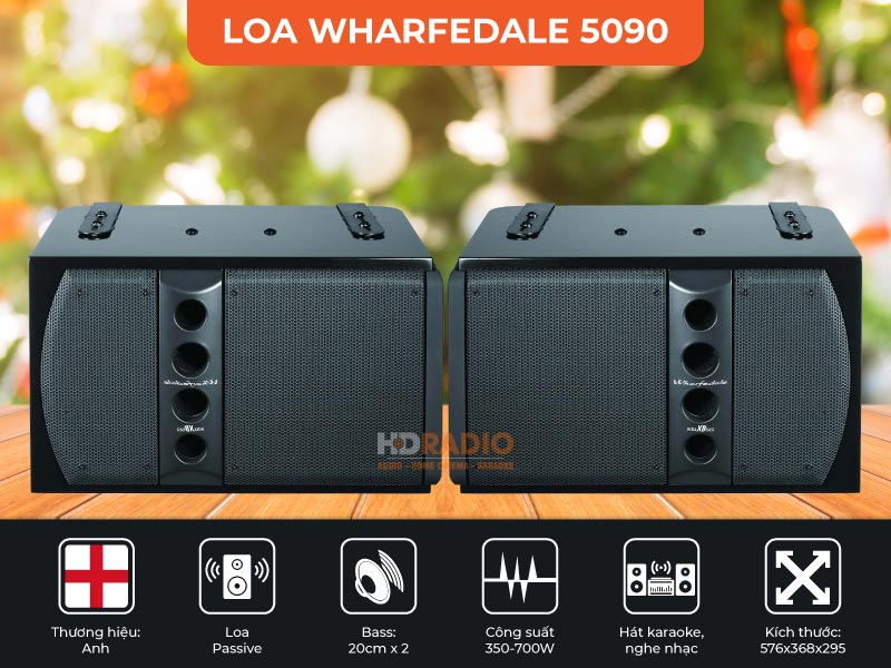 Loa Wharfedale 5090 - Chính hãng PGI Nhập Khẩu