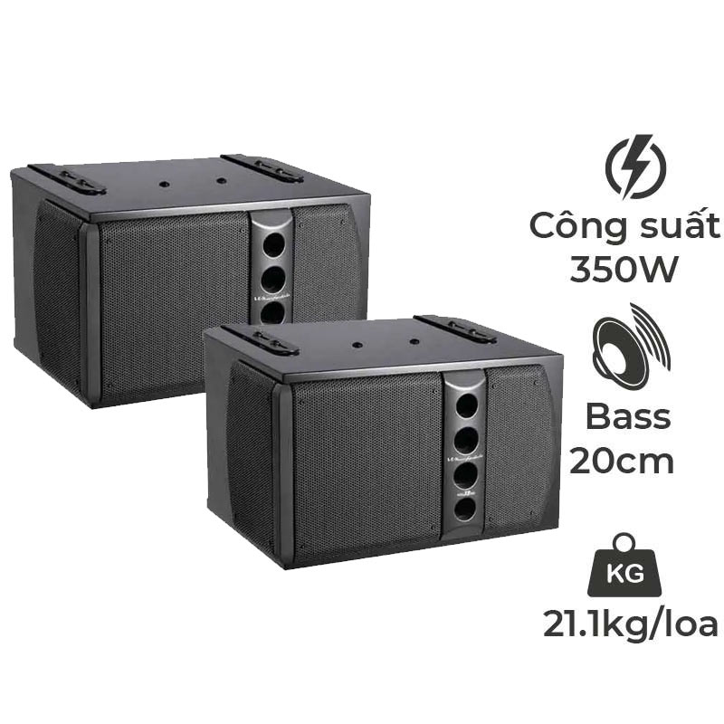 Loa Wharfedale 5090 (Hàng Demo) Bass 20cm, Công Suất 350W (PGI Nhập Khẩu)