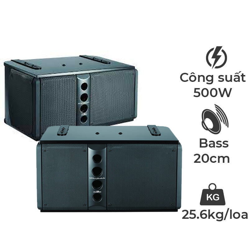 Loa Wharfedale 5190 (Demo), Bass 20cm, Công suất 500W, PGI Nhập Khẩu