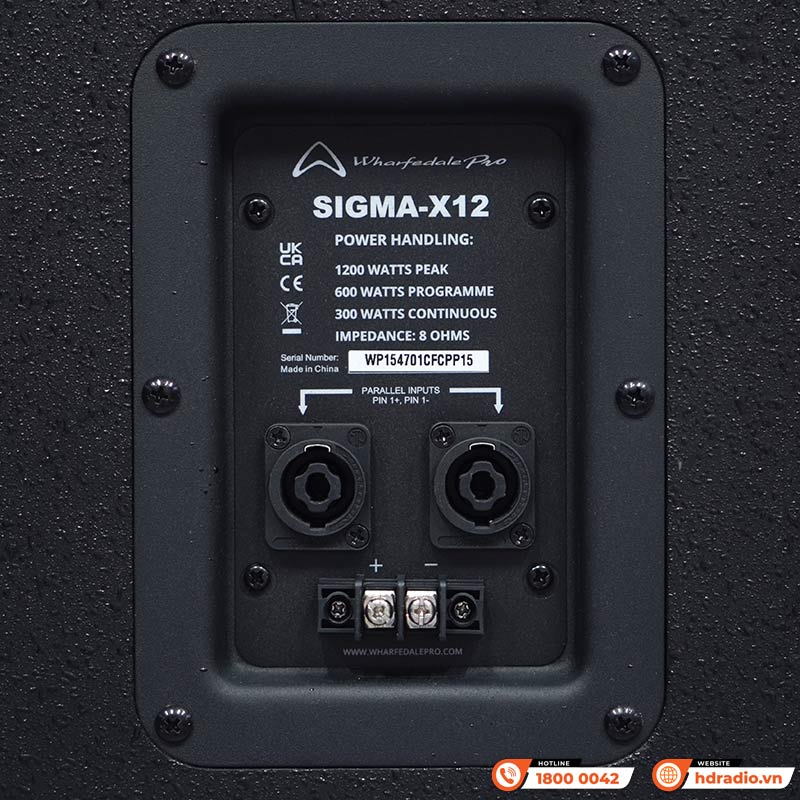Loa Wharfedale Sigma X12, Bass 30cm, Công Suất 300W-6
