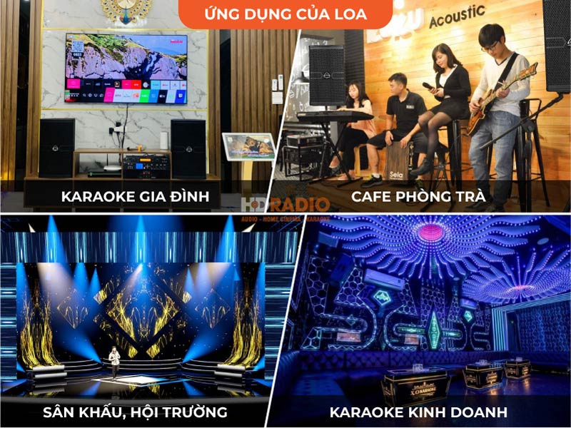 Lựa chọn sáng giá cho gia đình, cafe karaoke, hội trường sân khấu, phòng hát chuyên nghiệp.