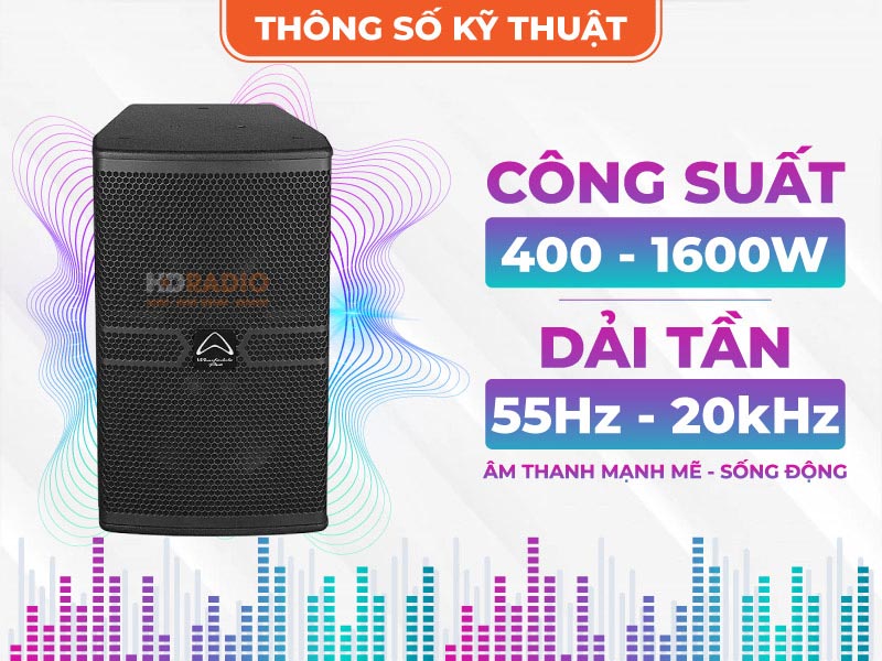 Loa Wharfedale Anglo E12 thông số kỹ thuật