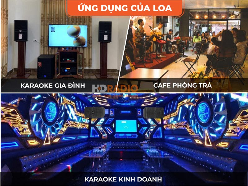 Loa Wharfedale Anglo E12 ứng dụng trong thực tế