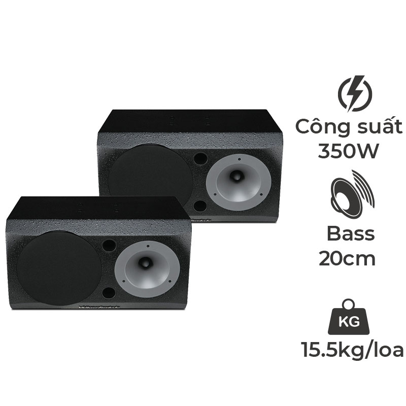 Loa Wharfedale 1132, Bass 20cm, 350W