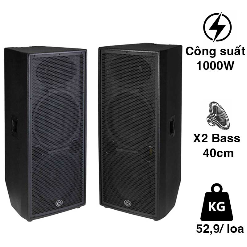 Loa Wharfedale Delta 215, Bass 40cm, 1000W