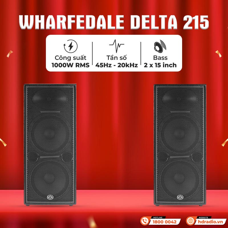 Loa hội trường Wharfedale Delta 215
