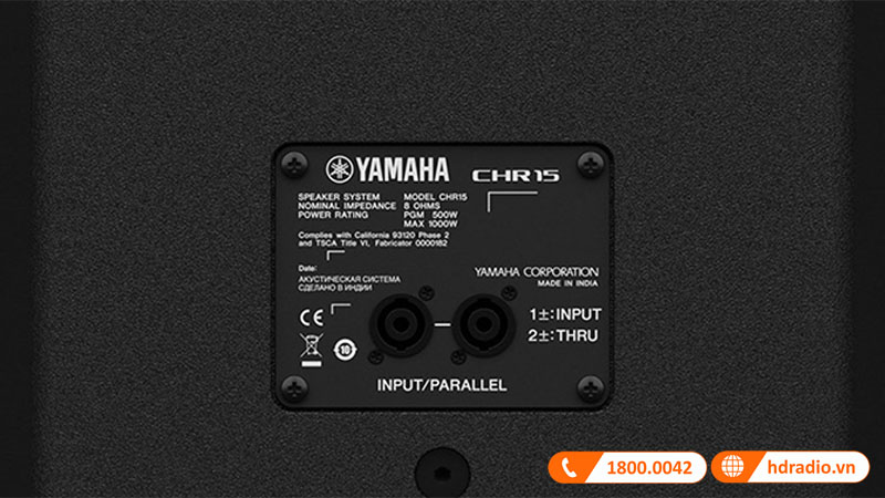 cổng kết nối SpeakON NL4MP x 2