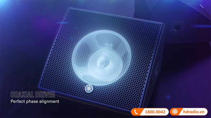 mẫu loa liền công suất 2 đường tiếng