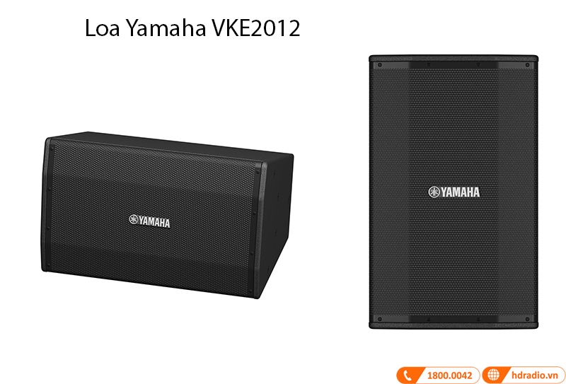 Loa Yamaha VKE2012 có Thiết kế hiện đại, linh hoạt và bền bỉ Loa Yamaha VKE2012
