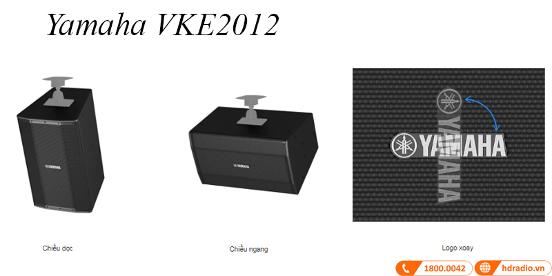 Thiết kế Loa Yamaha VKE2012 Loa Yamaha VKE2012
