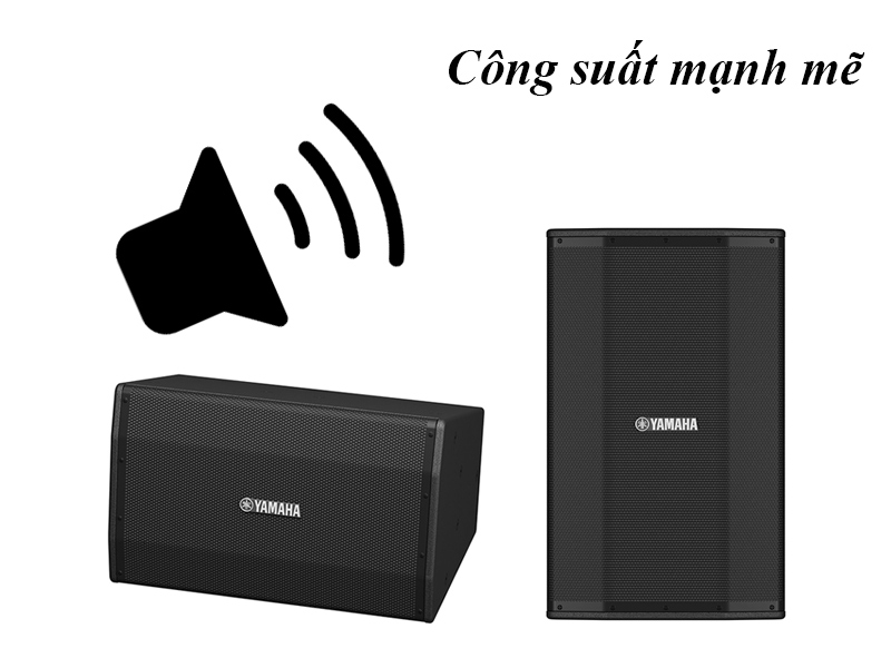 Loa Yamaha VKE2015 có Công suất mạnh mẽ Loa Yamaha VKE2015